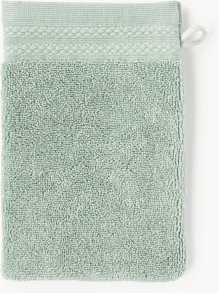Washandschoenen Premium van biologisch katoen, 2 stuks