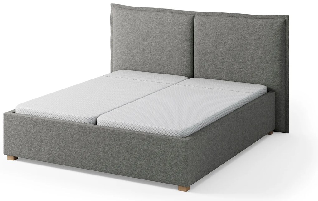 Gestoffeerd Bedframe Capella Cuscino – Bij Swiss Sense