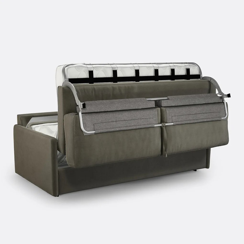 Slaapbank fluweel, HR premium schuim, Marta