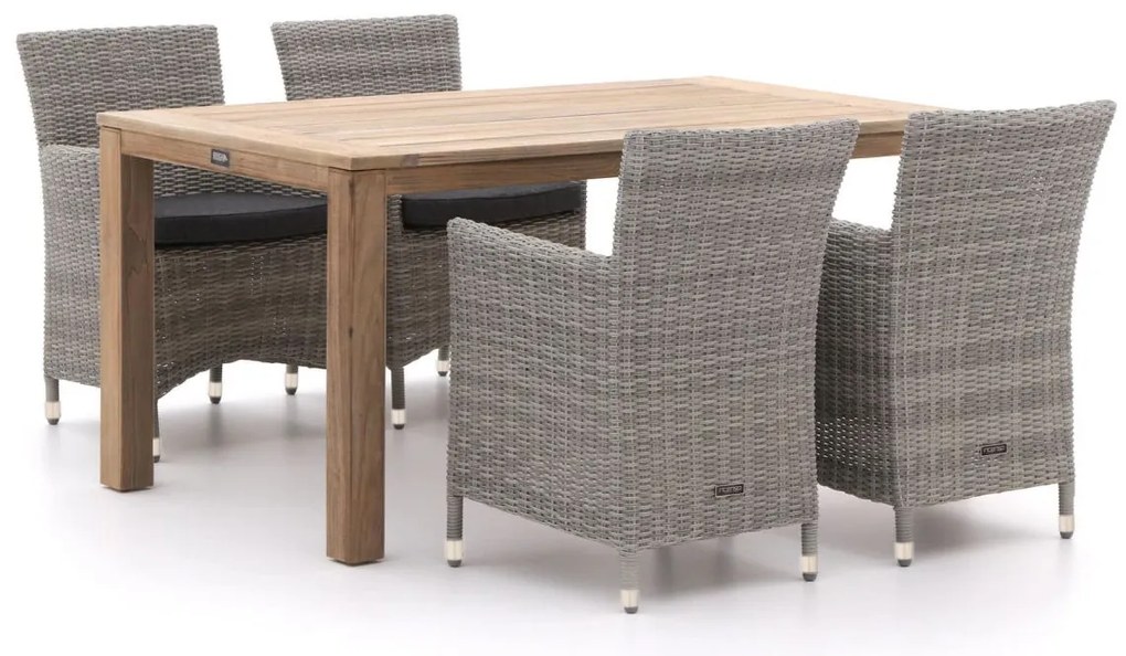 Intenso Borno/ROUGH-S 160cm dining tuinset 5-delig