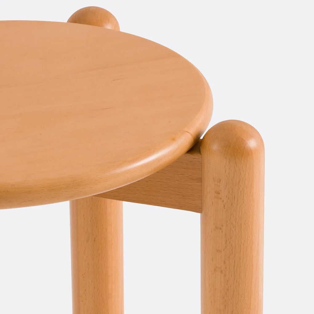 Kruk van massief beuken, Coloquo