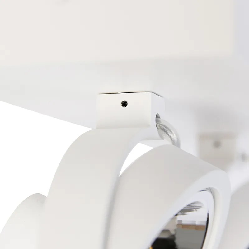 Design spot wit verstelbaar 2-lichts - Go