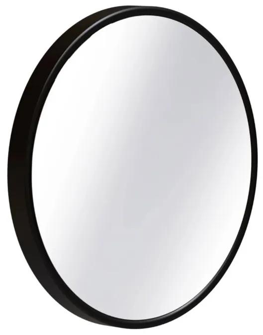 Sjithouse Furniture spiegel rond 40cm mat zwart