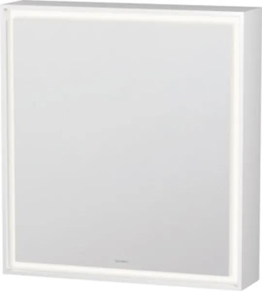 Duravit L-Cube spiegelkast m. 1 deur met LED verlichting 65x70x15.4cm rechts m. sensorschakelaar LC7550R0000