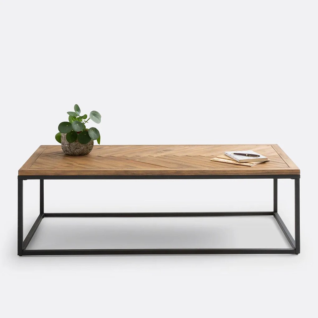 Salontafel, massief grenen, NOTTINGHAM