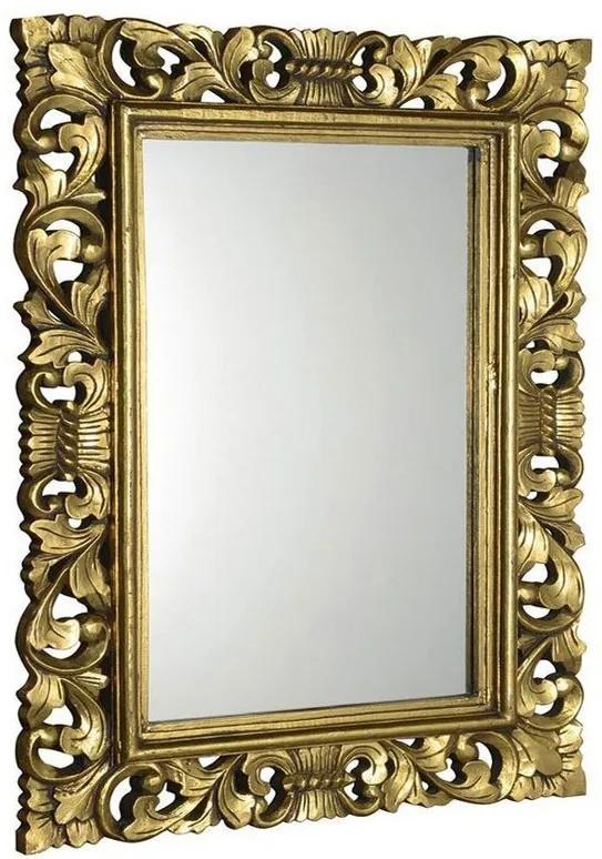 SCULE spiegel met frame, 70x100cm, goud, antiek