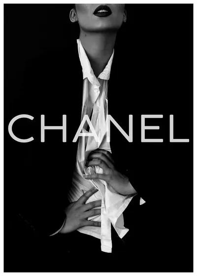 Art Print Finlay & Noa - Chanel model, (40 x 60 cm)