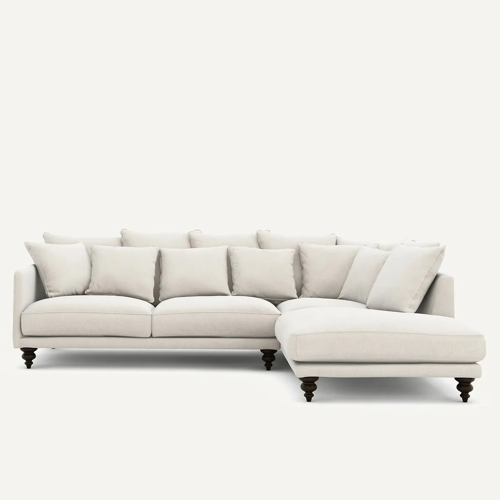 Chenille fluwelen hoekbank, Lazare