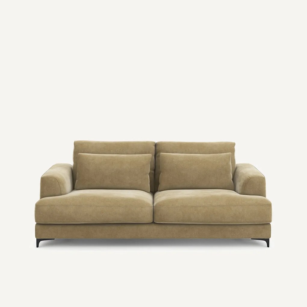 3-zits slaapbank van stonewashed fluweel, Marsile