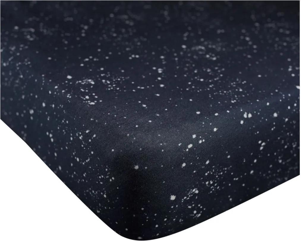 Mies & Co Galaxy Parisian Night wieg hoeslaken van katoen jersey 40 x 80 cm