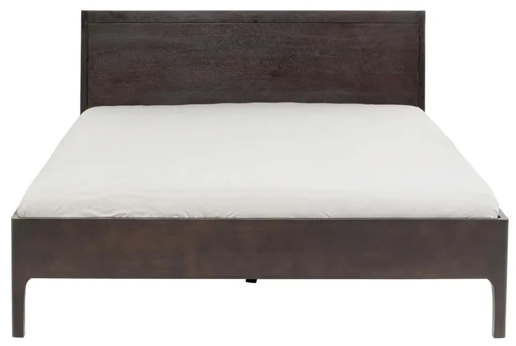 Kare Design Brooklyn Walnut Walnoot Bed Massief Mangohout 160 Cm