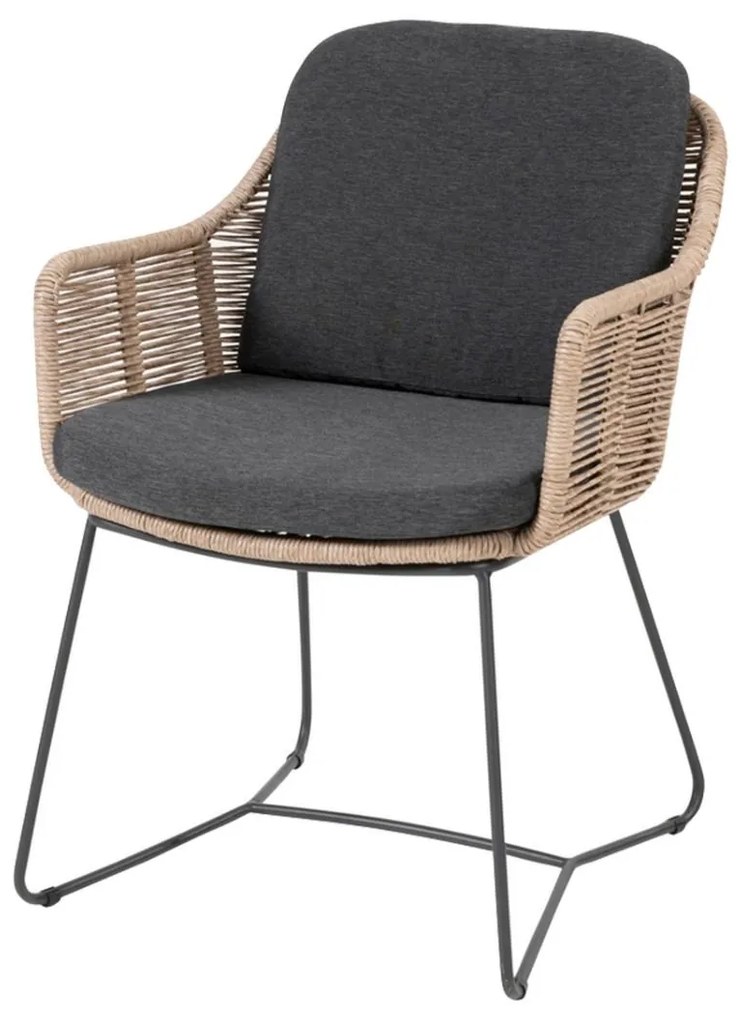 Belmond naturel/Privada 240x107 - Ovale tuinset - 7-delig
