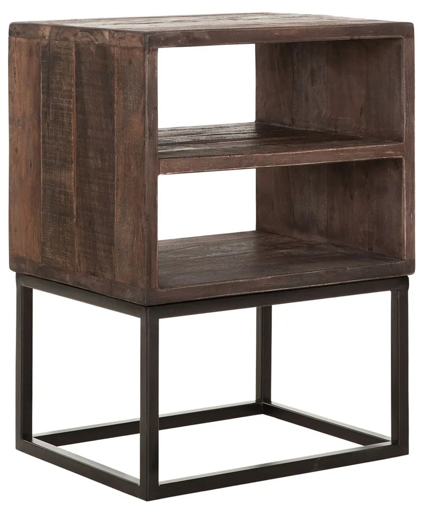 DTP Home Timber Open Nachtkastje Teakhout - 45x35x60cm.