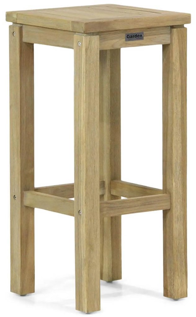 Barset 2 personen Teak Old teak greywash Garden Collections Brighton