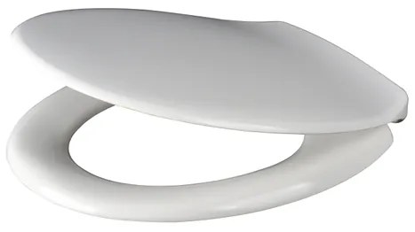 QeramiQ UniSeat Closetzitting - quickrelease - softclose - duroplast - 44.4x37.8x6cm - wit glanzend U113