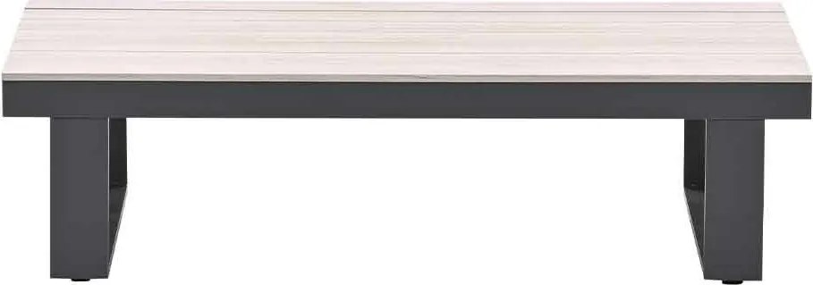 Garden Impressions gabon loungetafel 130 x 70 cm - donker grijs
