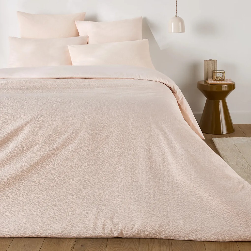 Kussensloop in gewassen katoen, Seersucker