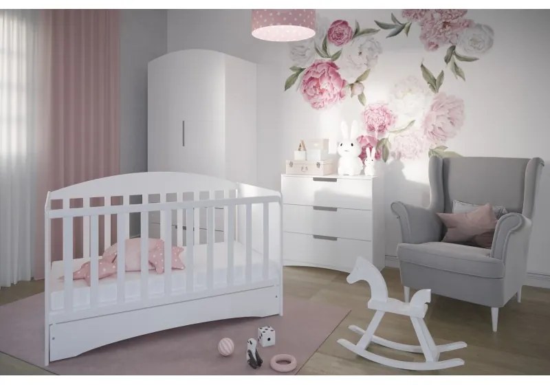Zuigeling Kinderbed Pola - Voor baby's Pasgeborenen 5059914028858 Children's Beds Home, Matras van schuim / kokos / boekweit 11 cm Children's Beds Hom