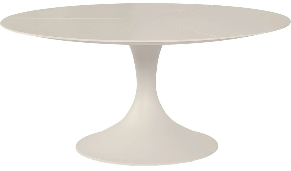 Suns Nova low dining tuintafel 170xH69 cm rond sintered stone camel sand