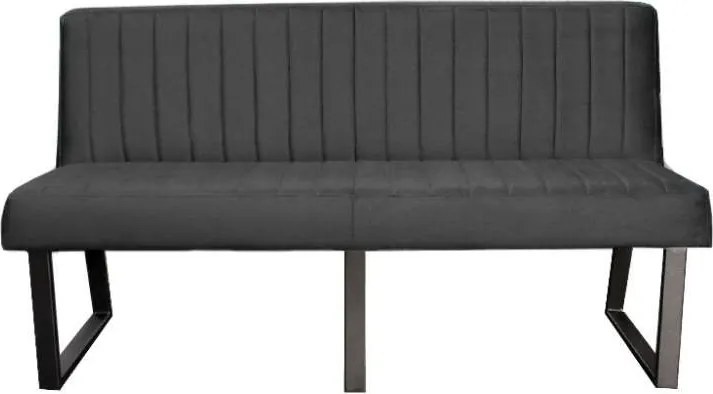 Eetkamerbank - Hengelo - stof Element donkergrijs 22 - 220 cm