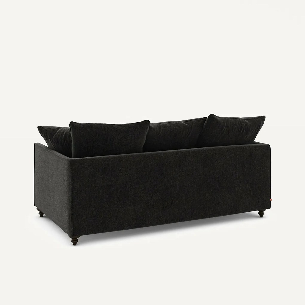 Compacte slaapbank, chenille fluweel, Lazare