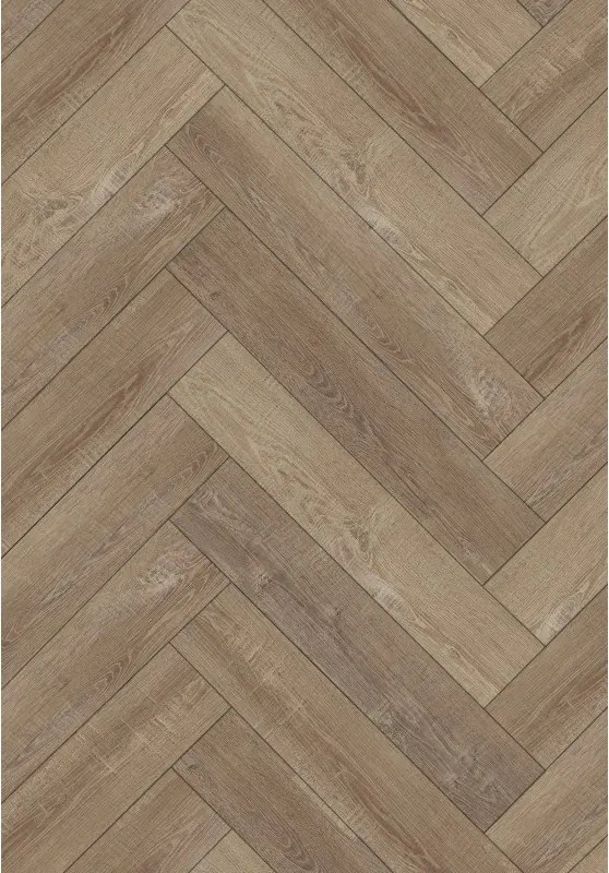 Mexen Windsor monster van vinylpanelen visgraat SPC 6,5 mm, onderlaag IPEX 1,5 mm, 4 V-voeg, Eik - F1167-S