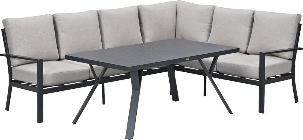 Garden Impressions Senja lounge dining set 3-delig rechts - sandstone