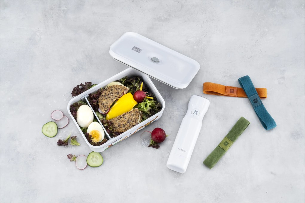 ZWILLING Fresh & Save Vacuüm brooddoos L, Kunststof, Wit-Grijs - Fresh & Save - ZWILLING