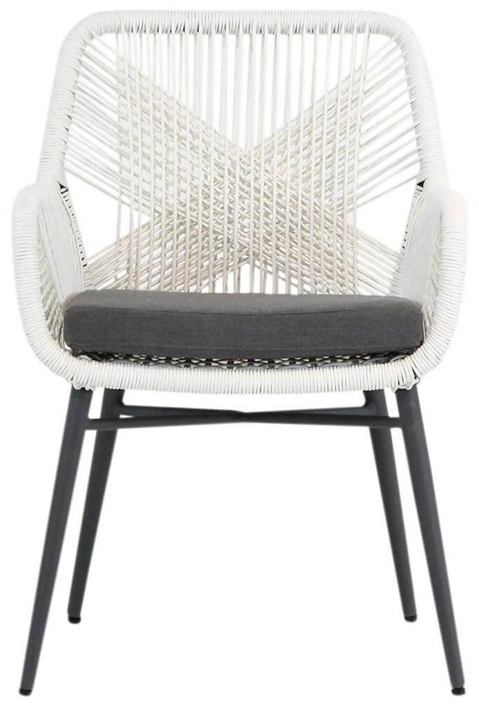 Tuinstoel Wicker Wit Lifestyle Garden Furniture Advance whitewash
