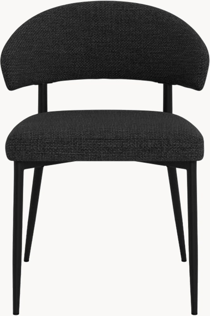 Gestoffeerde stoelen Edina, 2 stuks