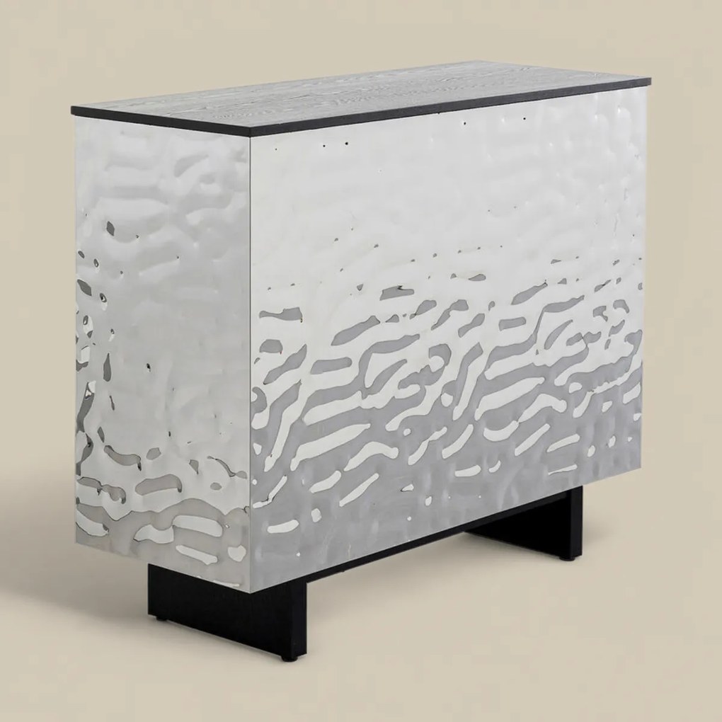 Chroom Design Thuisbar - 120x48x105cm.