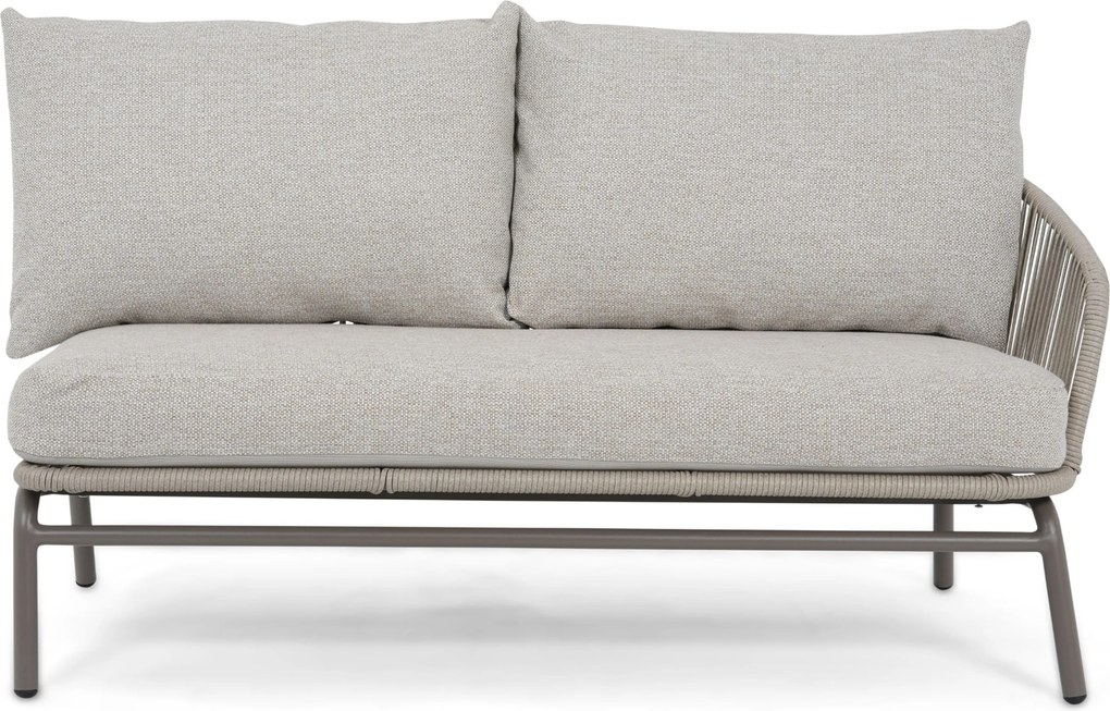 Hoek loungeset 6 personen Rope Taupe  Coco Livo