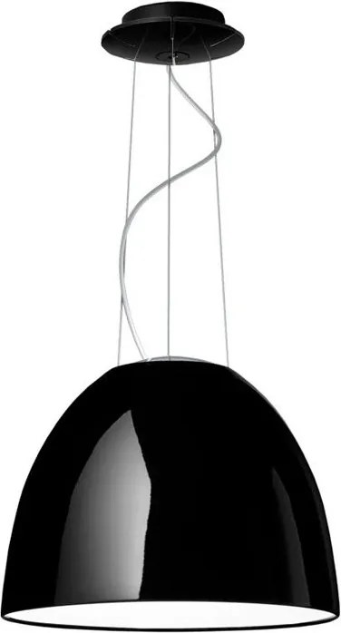 Artemide Nur mini Gloss Halo hanglamp zwart