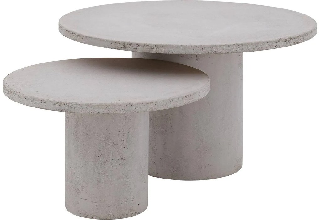 Goossens Salontafel Stone, Rond 70 cm