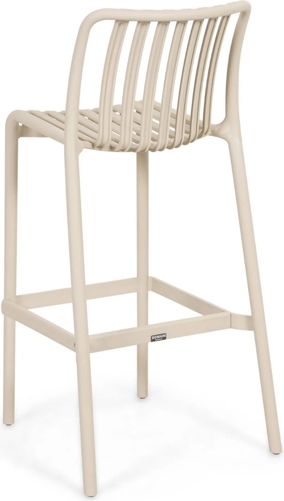 Barstoel Kunststof Zand/Beige Domani Furniture Alba  loft