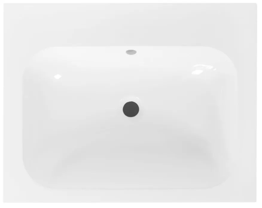 Best Design Splash wastafel zonder kraangat 60cm