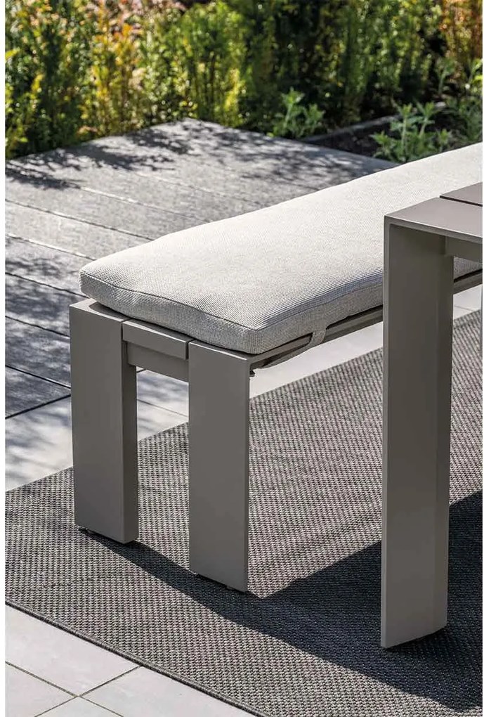 Garden Impressions Malakka lounge dining set 5-delig - taupe - valley sand