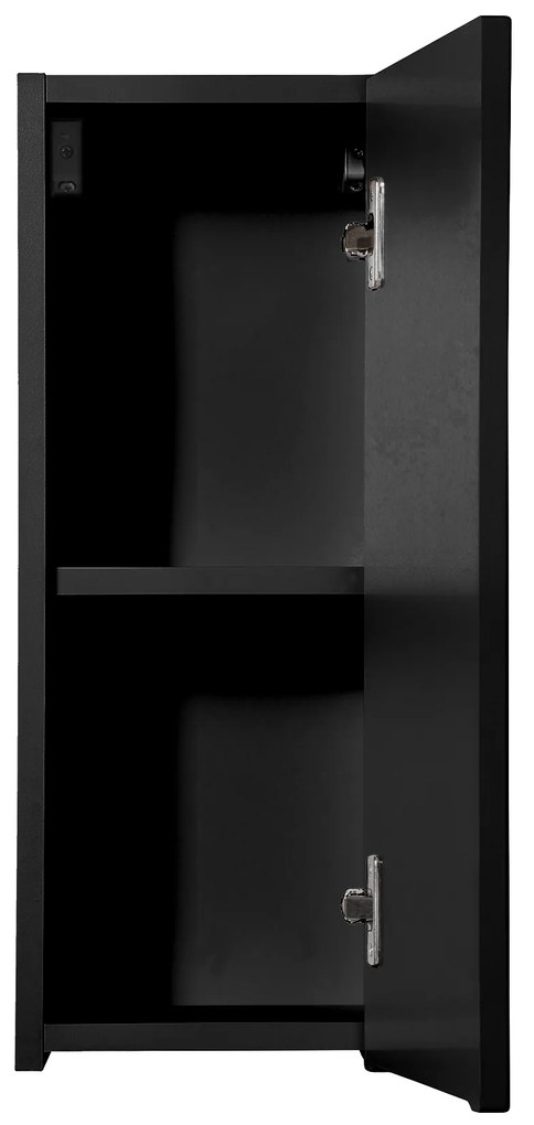 Comad Nova Black half hoge kast 20x20x60cm zwart