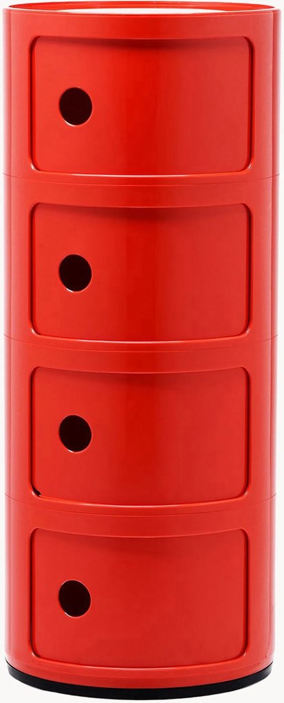 Design container Componibili, 4 modules, H 77 cm