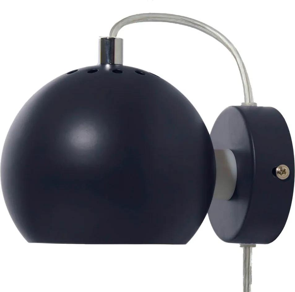Frandsen Ball wandlamp LED mat donkerblauw