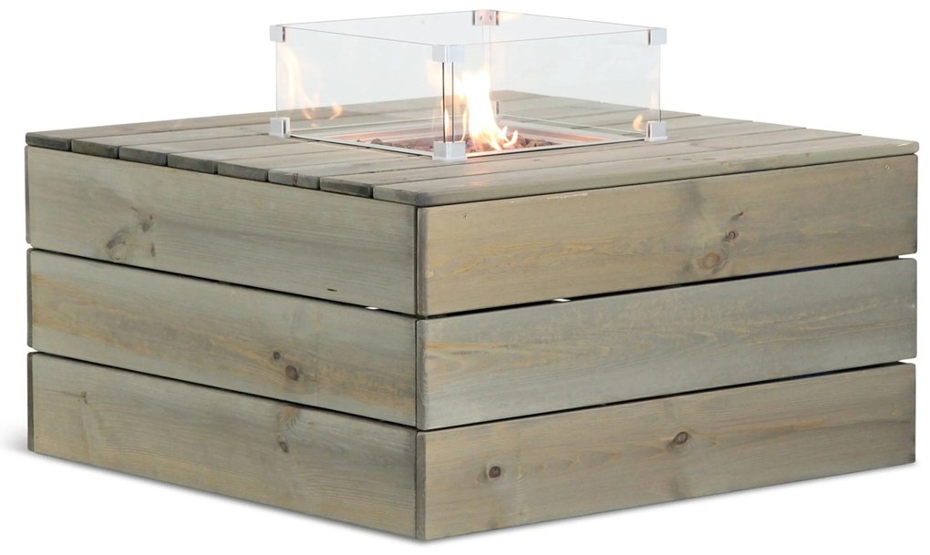 Hoek loungeset 5 personen Aluminium Wit Santika Furniture Santika Phantom