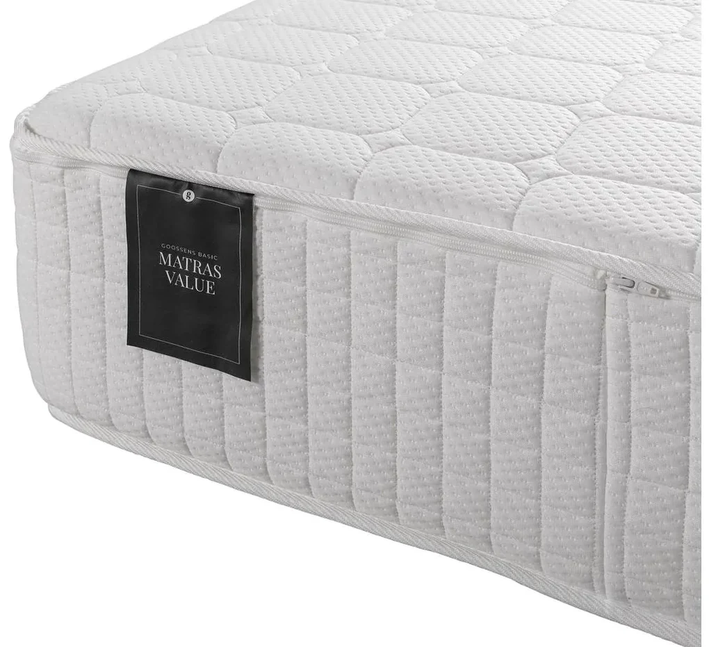 Goossens Matras Value, 90 x 210 cm pocketvering