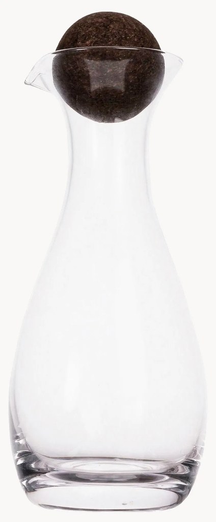 Mondgeblazen azijn- en olieflessen Nature, 2-delig