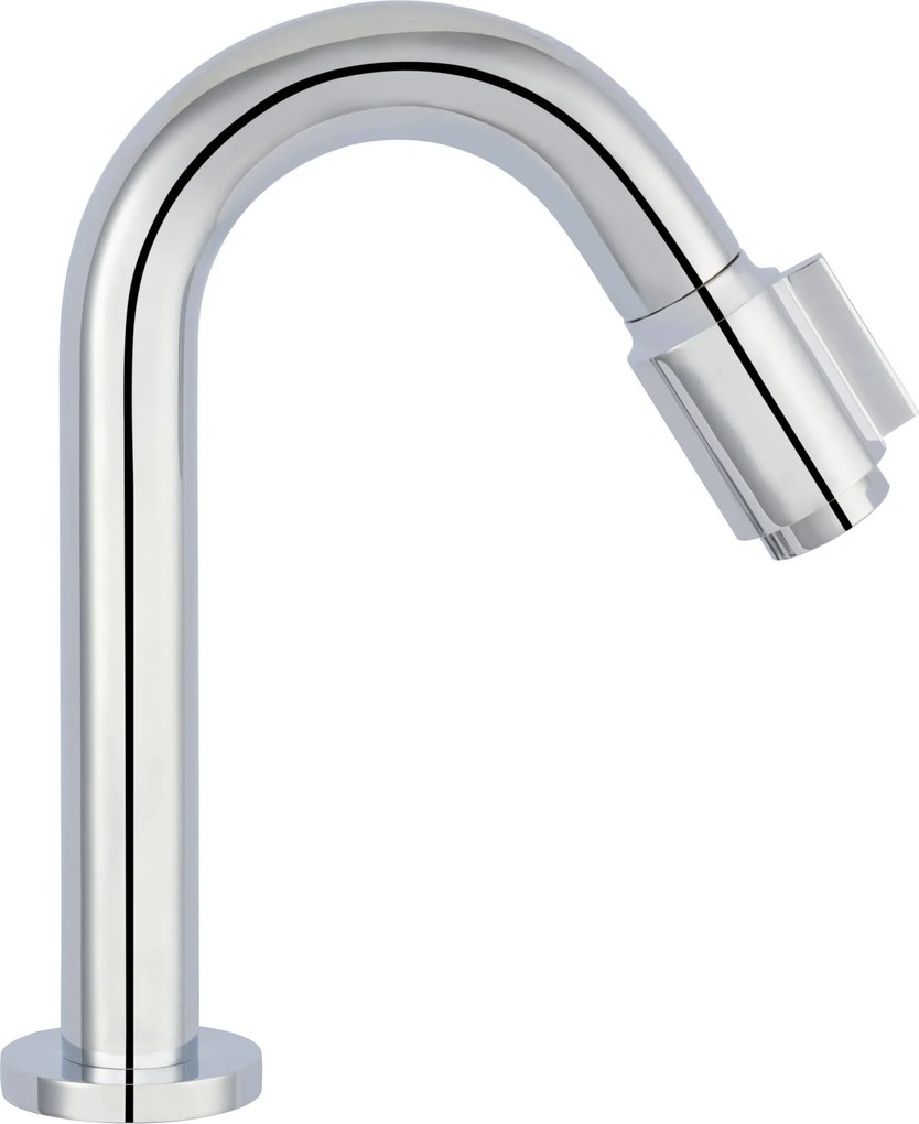 Saqu Essential 2.0 luxe fonteinkraan met C-uitloop chroom