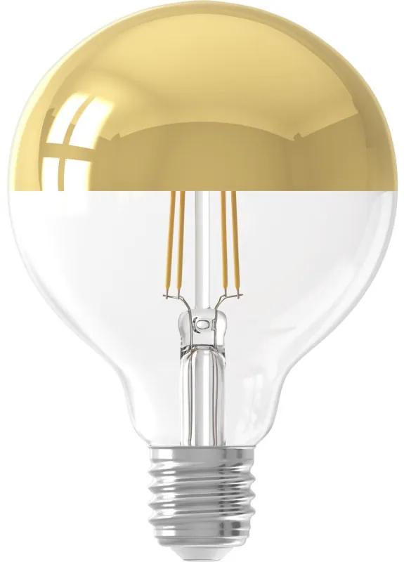 LED Lamp 4W - 280 Lm - Globe - Kopspiegel Goud (goud)