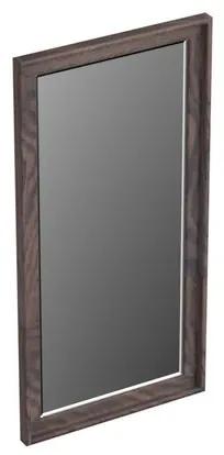 Forzalaqua Reno 2.0 spiegel 40x80cm Rechthoek zonder verlichting met frame Massief Eiken Charcoal 8072310