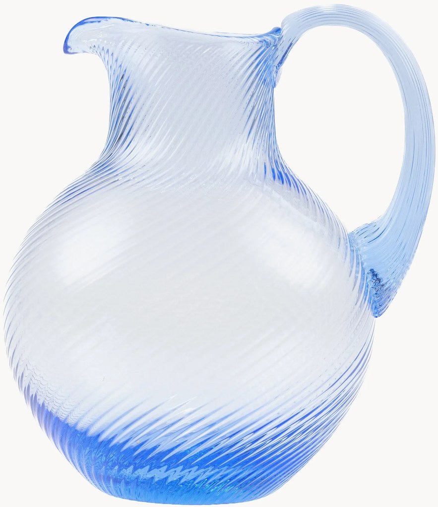 Mondgeblazen karaf Spiral