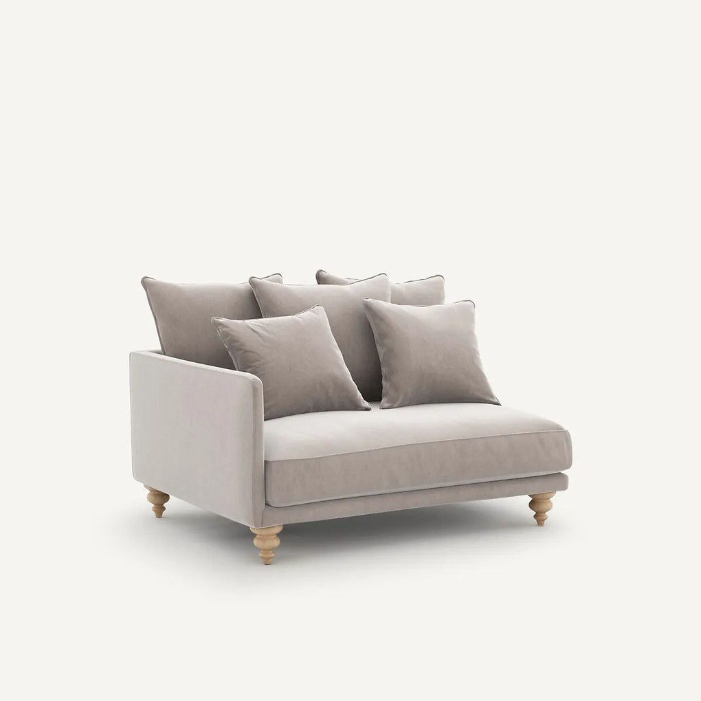 Halve bank fluweel, Lazare