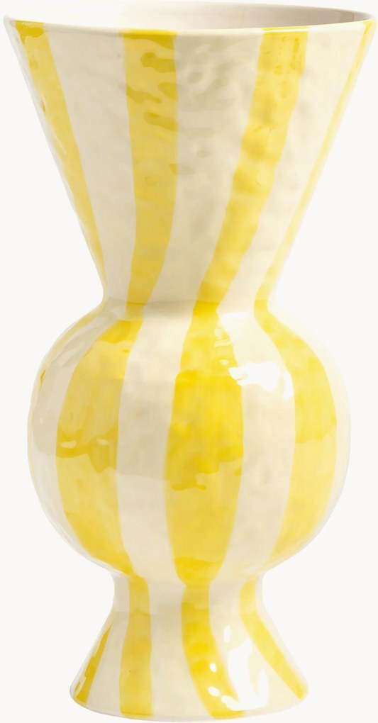 Handbeschilderde vaas Rhombic, H 30 cm