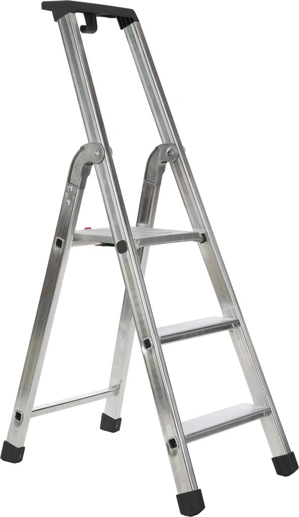 Escalo quadra aluminium - Industriële aluminium trapladder - 3 treden